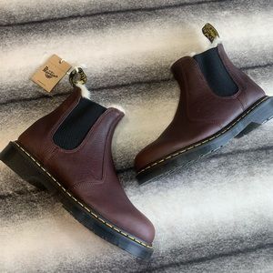 { Dr Martens } 2976 Cask Ambassador Fur Boots
